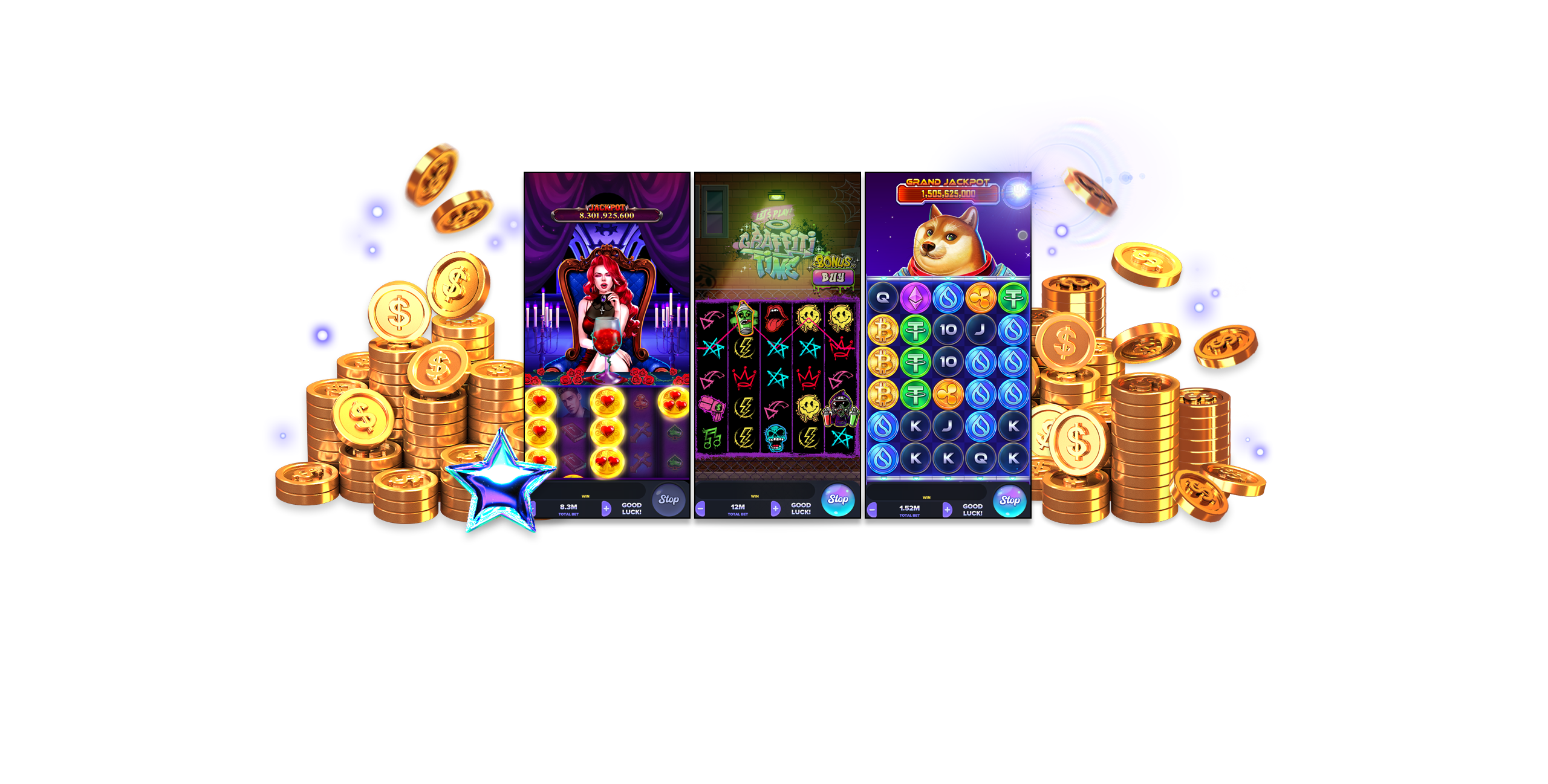 Collect, play, and prosper!
 Gather chips and stars and make your fortune in the dynamic world of Pebble City.-2